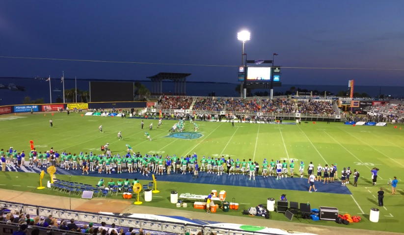 DII football stadiums