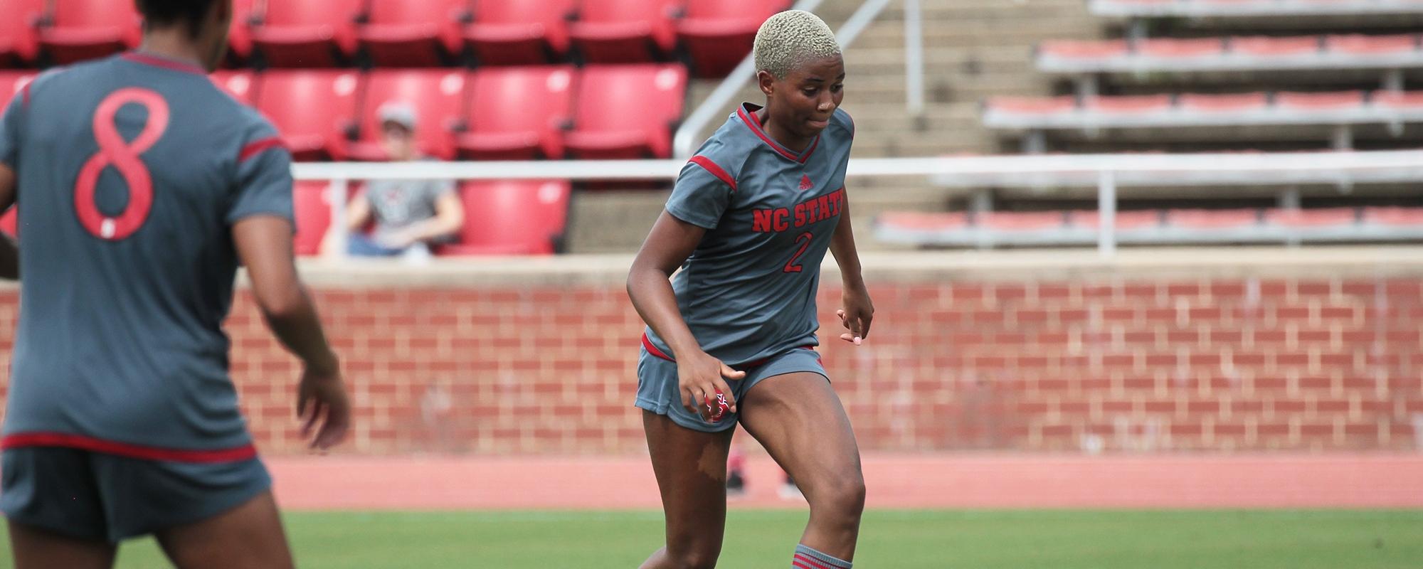 Tziarra King at NC State.