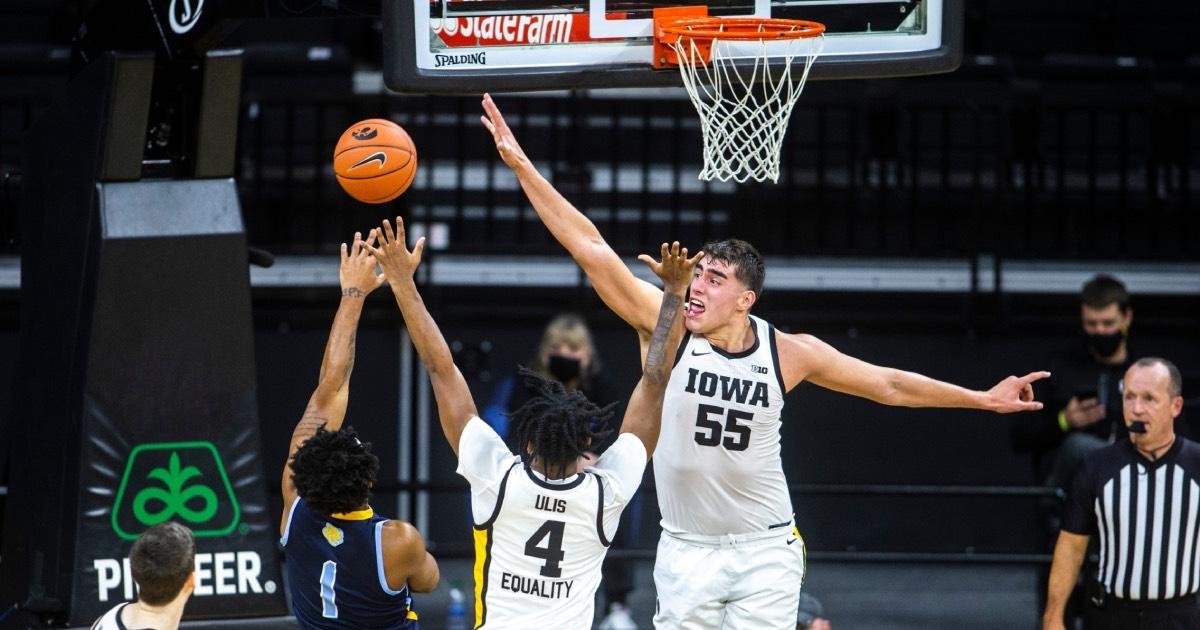 Iowa's Luka Garza.