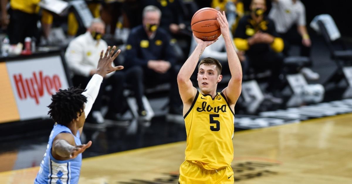 Iowa's C.J. Fredrick.