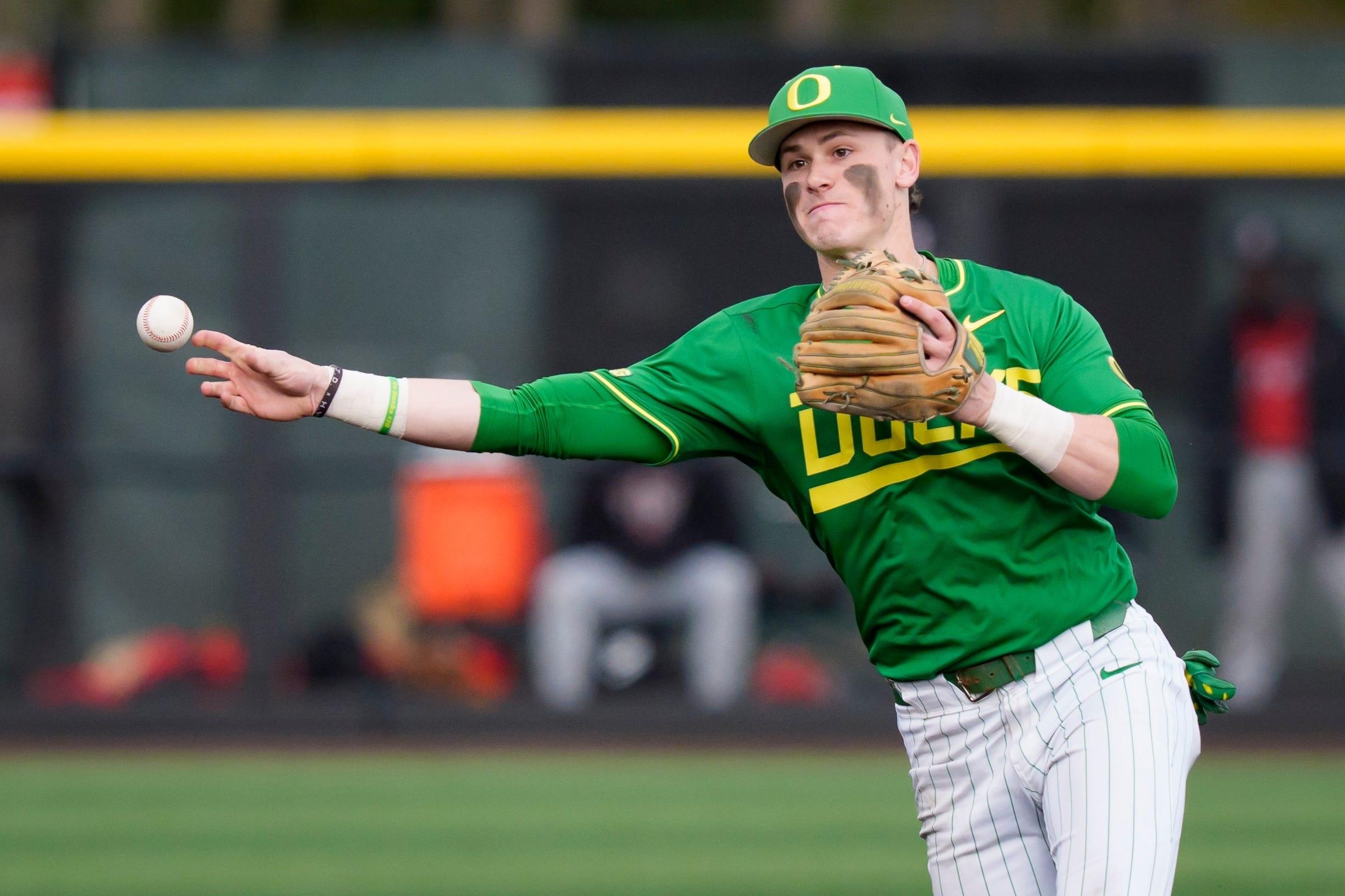 Oregon baseball's Maddox Molony