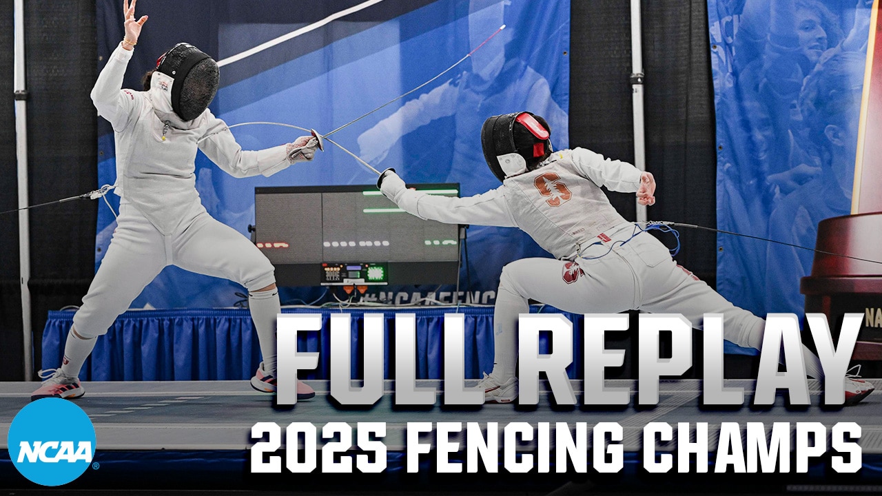 Notre Dame took the 2025 NCAA fencing national championship with 3 fencers taking home individual national titles. The women's foil was won by Arianna Cao from Stanford, the women's épée  was won by Eszter Muhari from Notre Dame, and the women's sabre was won by Magda Skarbonkiewicz from Notre Dame. Watch the full replay here.